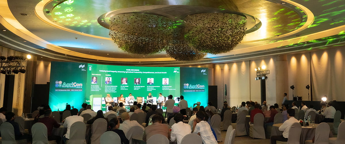 Commercial horticulture operation in India showing protected cultivation